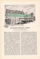 A102 127 Germanische Nationalmuseum Nürnberg  1 Artikel Mit Ca. 9 Bildern Von 1902 !! - Musea & Tentoonstellingen