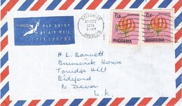 Rhodesia 1974 Salisbury Climbing Lily Gloriosa Superba Cover - Rhodesien (1964-1980)