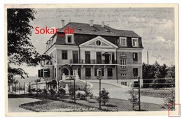AK Pension Justus-Schlössel Bad-Hall, Gel. 1939 Nach Marburg,  Oberösterreich Bezirk Steyr-Land Im Traunviertel - Traun