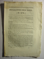 BULLETIN LOIS De 1829 - APPEL DE 60000 HOMMES DE LA CLASSE DE 1828 - BOIS ET FORETS DIVONNE FALGOUX CALLIAN MALABAT Etc - Décrets & Lois