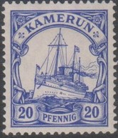 CAMERUN PO GERMANIA 1900 20pf MiN°10 MH/* - Camerún