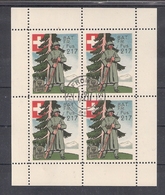 Schweiz Soldatenmarken Grenztruppen Bat. Fr. Fus. 217 ° 29. Aout 1939 Stempel Poste De Campagne - Vignettes