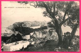 Delcampe - Précurseur - Monaco - Le Rocher Et La Ville - Bateau - Animée - Photo GUEADE - 1910 - Fürstenpalast