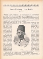 164 Emin Pasch Letzte Reise 1 Artikel Mit 11 Bildern Von 1894 !! - Política Contemporánea