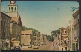 °°° 13031 - CANADA - GORE STREET , PERTH , ONTARIO - 1955 With Stamps °°° - Perth