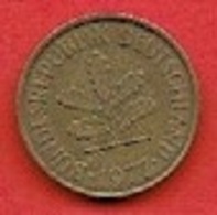 GERMANY #  5 PFENNING FROM 1977 - 5 Pfennig