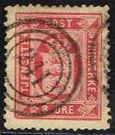 1875. Official. 8 Øre Rosa. Perf. 14x13½ 241 GJEDSTED (Michel D6YA) - JF158718 - Service