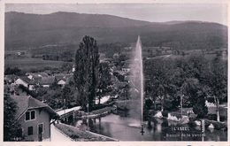 L'Isle VD, Jet D'eau Du Bassin De La Venoge (11496) - L'Isle