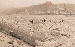 Oberwesel - Gefrorener Rhein 1929 - Oberwesel