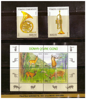 Turkey. 18 Stamps  And 1 Leaf Of 4 Stamps : Animals. 2003. - Unused Stamps