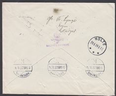1924. Cover From Fr. Lynge, Egedesminde, Nordgrønland To Hr. Folketingsmand (Member O... (Michel DK 120) - JF306827 - Lettres & Documents