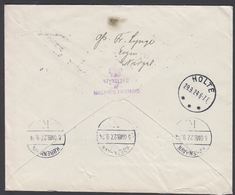 1924. Cover From Fr. Lynge, Egedesminde, Nordgrønland To Hr. Folketingsmand (Member O... (Michel DK 120) - JF306827 - Storia Postale