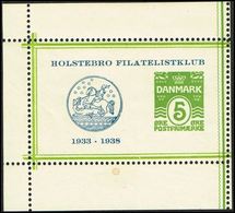 1938. HOLSTEBRO FILATELISTKLUB 1933 - 1938. 5 ØRE (Michel 182) - JF317077 - Nuevos