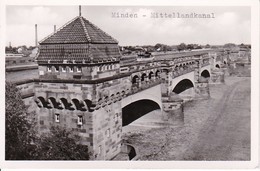 AK Minden - Mittellandkanal - 1958 (38893) - Minden