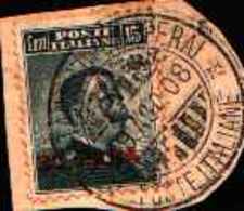 90375) COSTANTINOPOLI-15C. MICHETTI Emis. Ordin. Sopr. In Moneta Turca, Soprast. Piccola - AGOSTO 1908-USATO UN PEZZO - Albanië