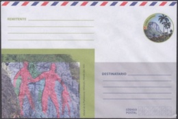 2018-EP-33 CUBA 2018 UNUSED NACIONAL POSTAL STATIONERY. MURAL PREHISTORIA, VIÑALES. - Brieven En Documenten