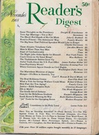 READER"S DIGEST,  NOVEMBER 1968 - Novedades/Actualidades