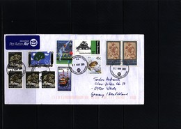 New Zealand 2009 Interesting Airmail Letter - Storia Postale