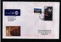 New Zealand 2010 Interesting Airmail Letter - Covers & Documents