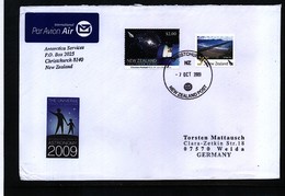 New Zealand 2009 Interesting Airmail Letter - Brieven En Documenten