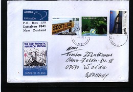 New Zealand 2009 Interesting Airmail Letter - Lettres & Documents