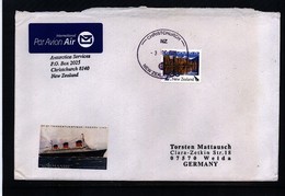 New Zealand 2009 Interesting Airmail Letter - Covers & Documents