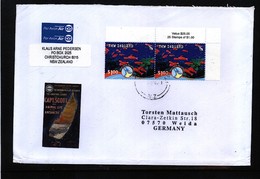 New Zealand 2009 Interesting Airmail Letter - Cartas & Documentos