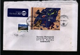 New Zealand 2009 Interesting Airmail Letter - Covers & Documents