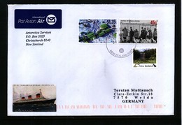 New Zealand 2009 Interesting Airmail Letter - Briefe U. Dokumente