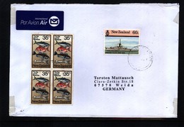 New Zealand 2009 Interesting Airmail Letter - Covers & Documents