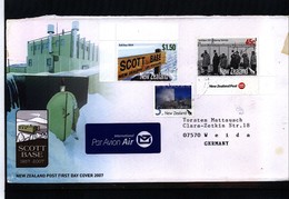 New Zealand 2009 Interesting Airmail Letter - Brieven En Documenten