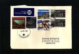 New Zealand 2009 Interesting Airmail Letter - Cartas & Documentos