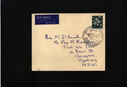 New Zealand 1961 Interesting Airmail Letter - Brieven En Documenten