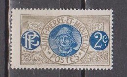 SAINT PIERRE ET MIQUELON        N°  YVERT    79    NEUF AVEC CHARNIERES       ( Ch 06 ) - Unused Stamps