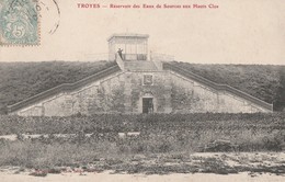 LE RESERVOIR DES EAUX DE SOURCES AUX HAUTS CLOS A TROYES , DEBUT 1900- BEAU PLAN - PETITE ANIMATION - 2 SCANNS - - Watertorens & Windturbines