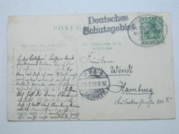 KAMERUN  ? , Deutsches Schutzgebiet , Klarer Stempel Auf Ansichtskarte Mit Seepoststempel - Camerún