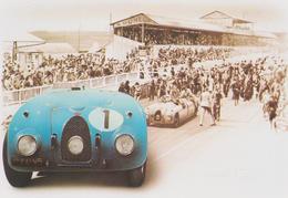 24 Heures Du MANS 1939 BUGATTI 57 G  Dessin De F.BRUERE - Le Mans