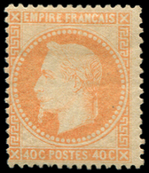 * EMPIRE LAURE - 31   40c. Orange, TB. C - 1863-1870 Napoléon III Con Laureles