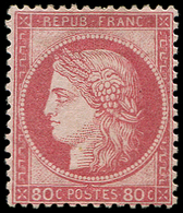 * CERES DENTELE - 57   80c. Rose, TB. Br - 1871-1875 Ceres