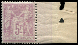 ** TYPE SAGE - 95    5f. Violet Sur Lilas, Bdf, Très Bon Centrage, TTB - 1876-1878 Sage (Typ I)