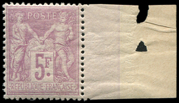 ** TYPE SAGE - 95    5f. Violet Sur Lilas, Bdf, Très Bon Centrage, TTB - 1876-1878 Sage (Type I)