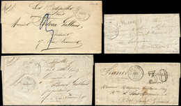 Let LETTRES SANS TIMBRE ET DOCUMENTS DIVERS - Càd ARMEE D'ORIENT Bau F/G/H/K S. 4 LAC 1855, TB - Altri & Non Classificati