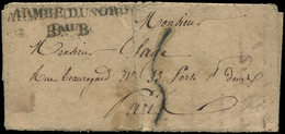 Let MARQUES POSTALES D'ARMEES - MP ARMEE DU NORD/Bau B (double Frappe) Sur LAC Fatiguée De 1832, TB - Army Postmarks (before 1900)