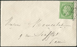 Let LETTRES DE PARIS - N°20 Obl. Etoile 27 Seul S. Env. Locale, TB - 1849-1876: Periodo Classico