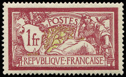 ** EMISSIONS DU XXème SIECLE - 121   Merson,  1f. Lie De Vin Et Olive, Bon Centrage, TB - Unused Stamps