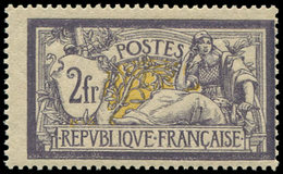 ** EMISSIONS DU XXème SIECLE - 122   Merson,  2f. Violet Et Jaune, Nuance Foncée, Très Frais Et TB - Unused Stamps