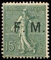 ** FRANCHISE MILITAIRE - 3    15c. Vert-olive, TB - Military Postage Stamps