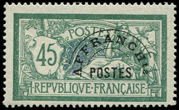 ** PREOBLITERES - 44  Merson, 45c. Vert Et Bleu, TB - 1893-1947