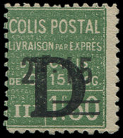 * COLIS POSTAUX - 139  2f15 Sur 1f50 Vert, TB - Mint/Hinged