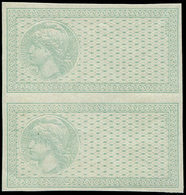 (*) Spécialités Diverses - TIMBRES FISCAUX Connaissement 1892 : Sans Impression, PAIRE Verticale, TB - Other & Unclassified